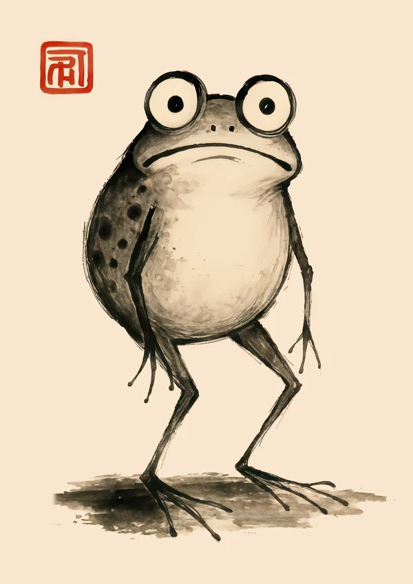 Awkward Frog